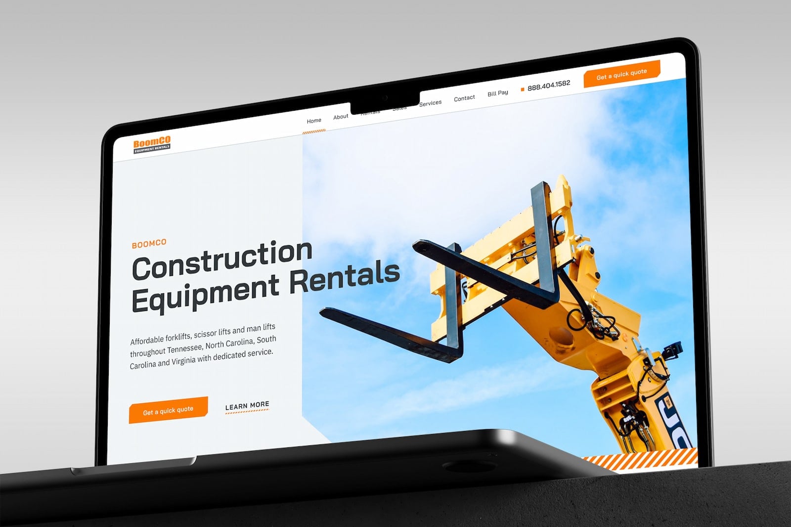 Image showing our work for BoomCo.