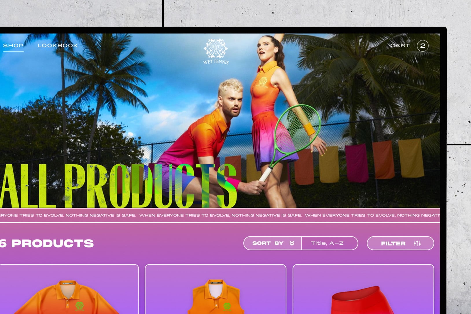Image showing our work for SOFI TUKKER.