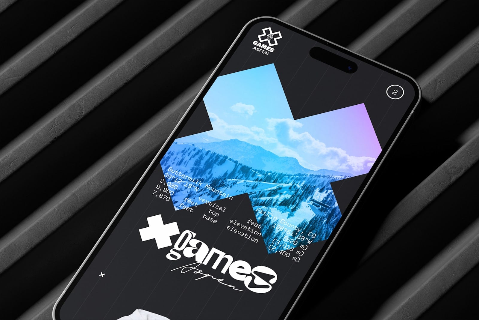 Image showing our work for X Games.